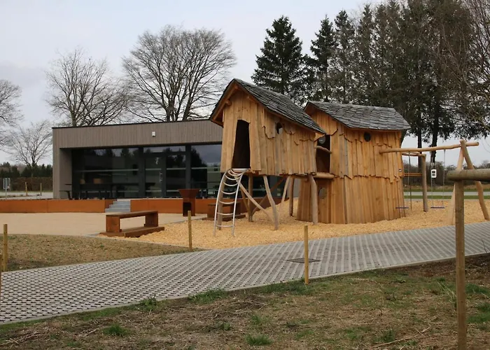 Nature Village - N°18 - 4 Personnes Avec Jacuzzi Jaktstuga Bullange